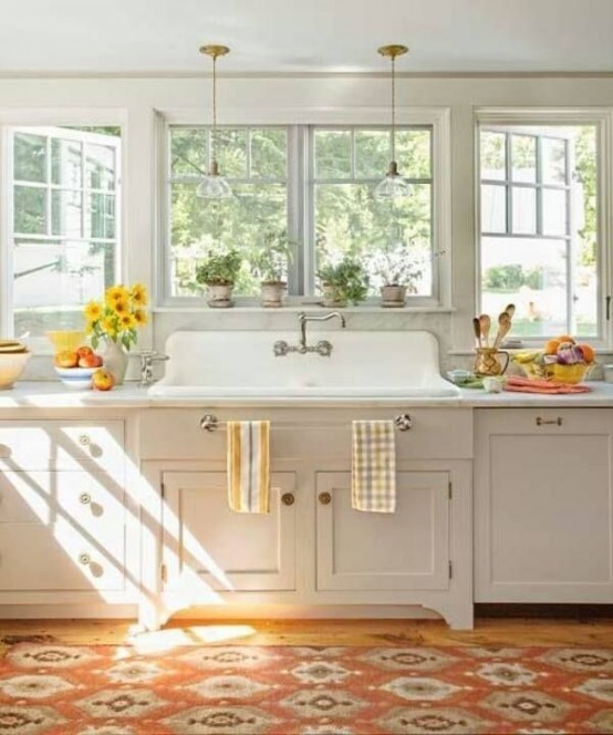 Cozy and stylish farmhouse kitchen decor ideas