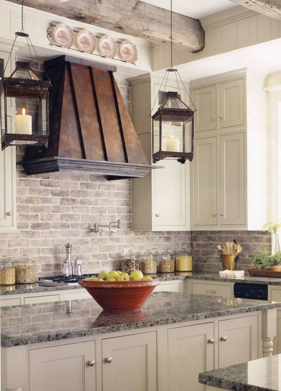 A vintage copper range hood could be a remarkable element of any kitchen design.