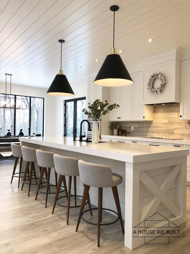 20 Awesome Modern Kitchen Island with Seating Ideas (4)