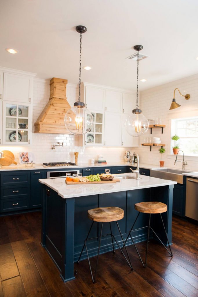 Hunter-Green-Compliments-a-Country-Kitchen