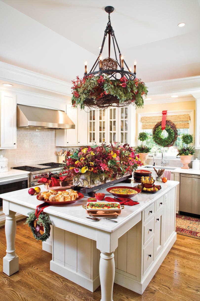 Our Favorite Christmas Kitchens Southern Living