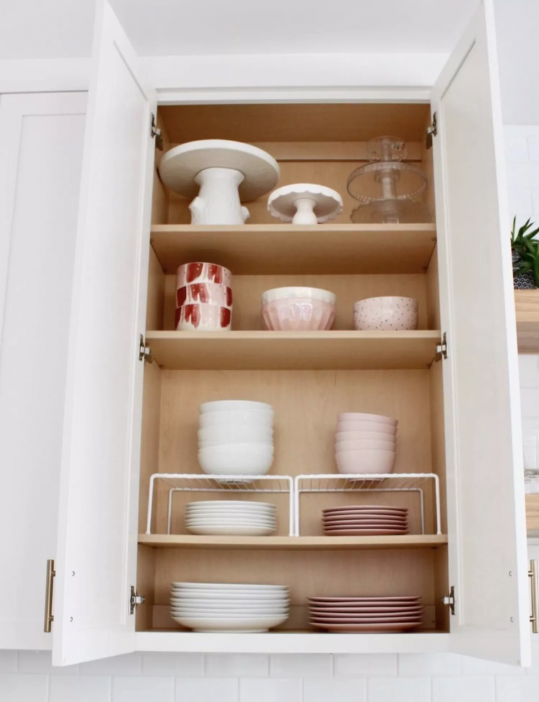 Small kitchen organizing